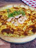 Quiche de Camarão e Requeijão