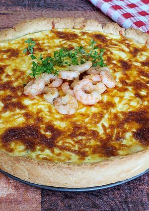 Foto de Quiche de Camarão e Requeijão