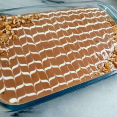 A picture of No Bake Chocolate Eclair.