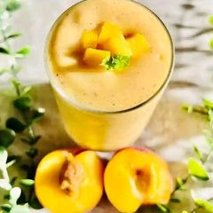 A picture of Peach Mango Smoothie         .