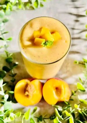 A picture of Peach Mango Smoothie         .