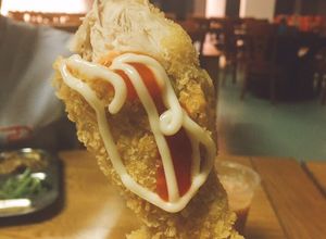 Hình của món Gà chiên bột.