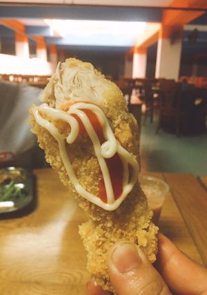 Hình của món Gà chiên bột.