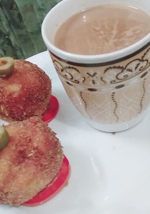 A picture of Bread bonda.