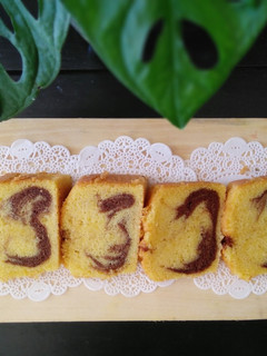 Foto resep 11. Cake Marmer Jadul