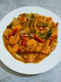 Udang Asam Manis ala Resto