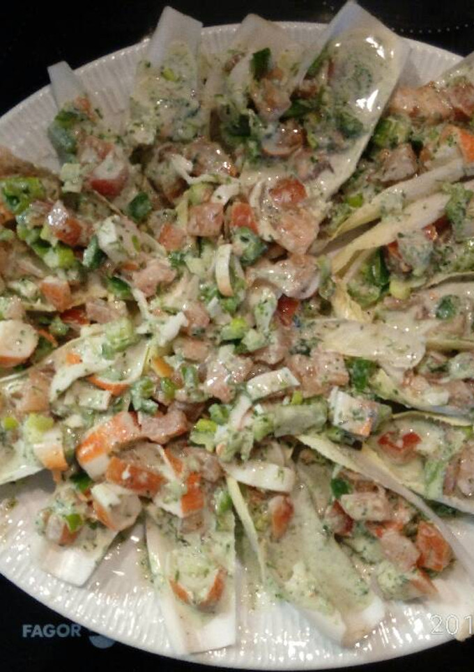 Una foto de Ensalada de endivias