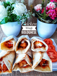 Foto resep Chicken Wrap Bolognese (Kebab Ayam)