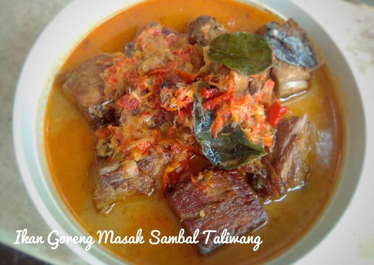 Bagaimana Membuat Ikan Goreng Masak Sambal Taliwang yang Bisa Manjain Lidah