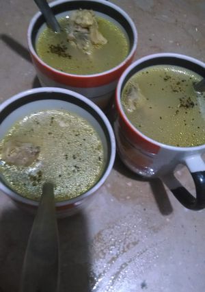 A picture of Wings yakhni.