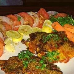 A picture of Pomfret Fry Konkani Style.