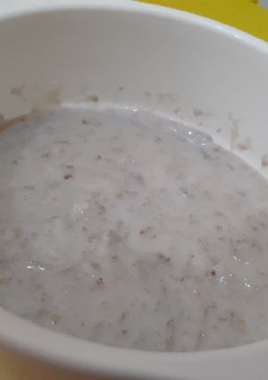 Foto resep Oat pisang kurma mpasi 8mo