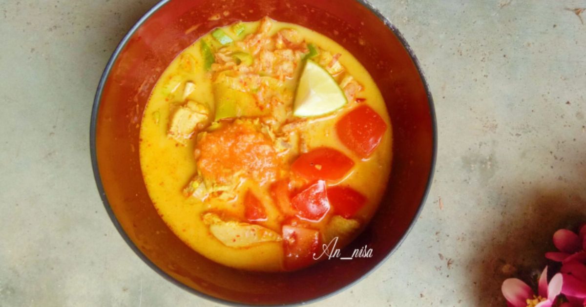 Soto Betawi daging ayam