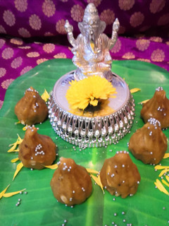 A picture of Pooran ki Modak.