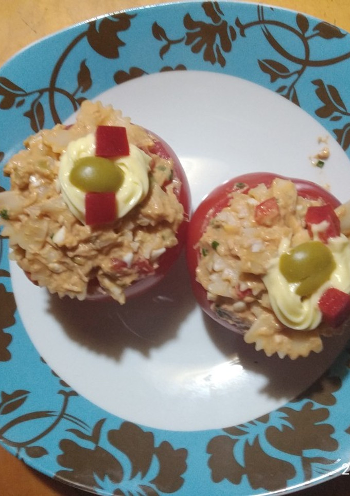 Una foto de Tomates rellenos