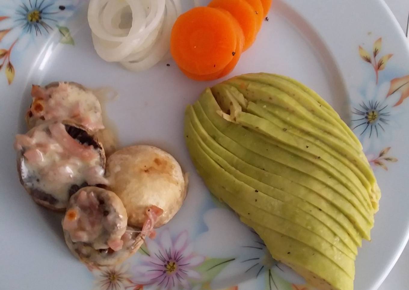 Champiñones rellenos