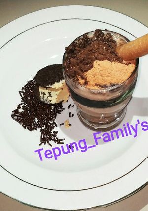 Foto resep Es milo simple