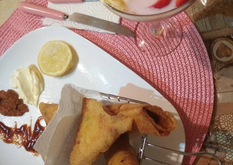 بوراك بالدجاج والكريمة بنة ولا اروع 😍😍
