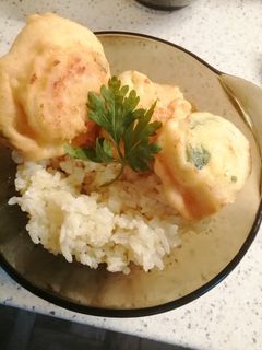 Tempura bundás hús gluténmentesen recept fotója