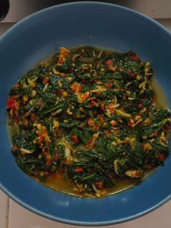 Foto resep Tumis Daun Singkong