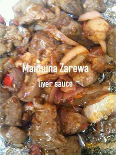 A picture of Liver sauce.