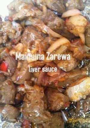 A picture of Liver sauce.