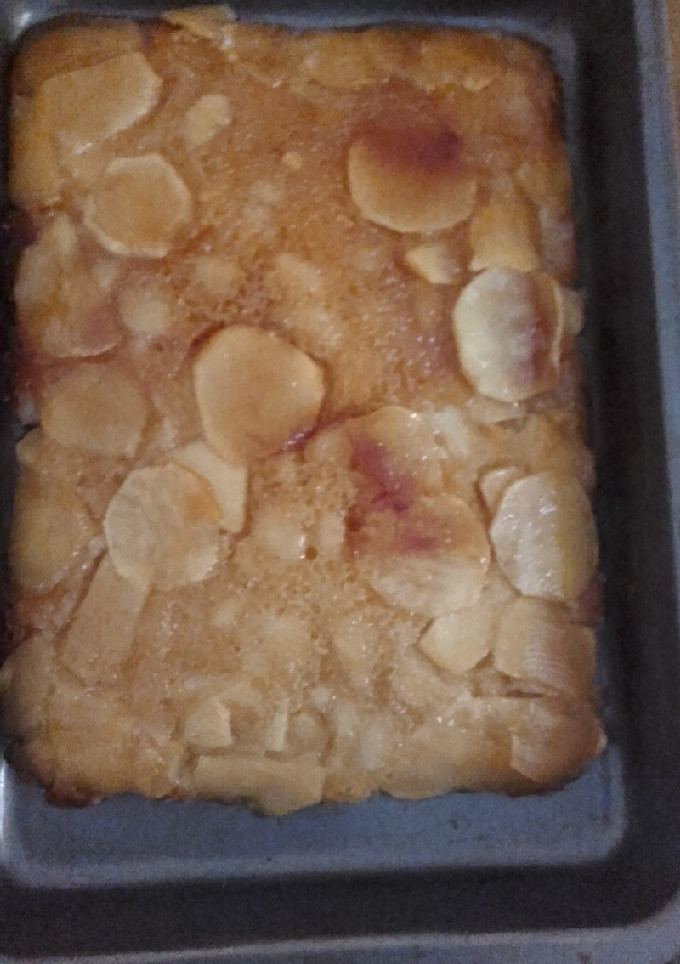 Una foto de Torta de manzana invertida