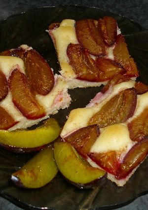 Kelt szilvás pite recept fotója