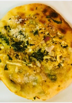 A picture of #Tandoori Paneer Parantha.