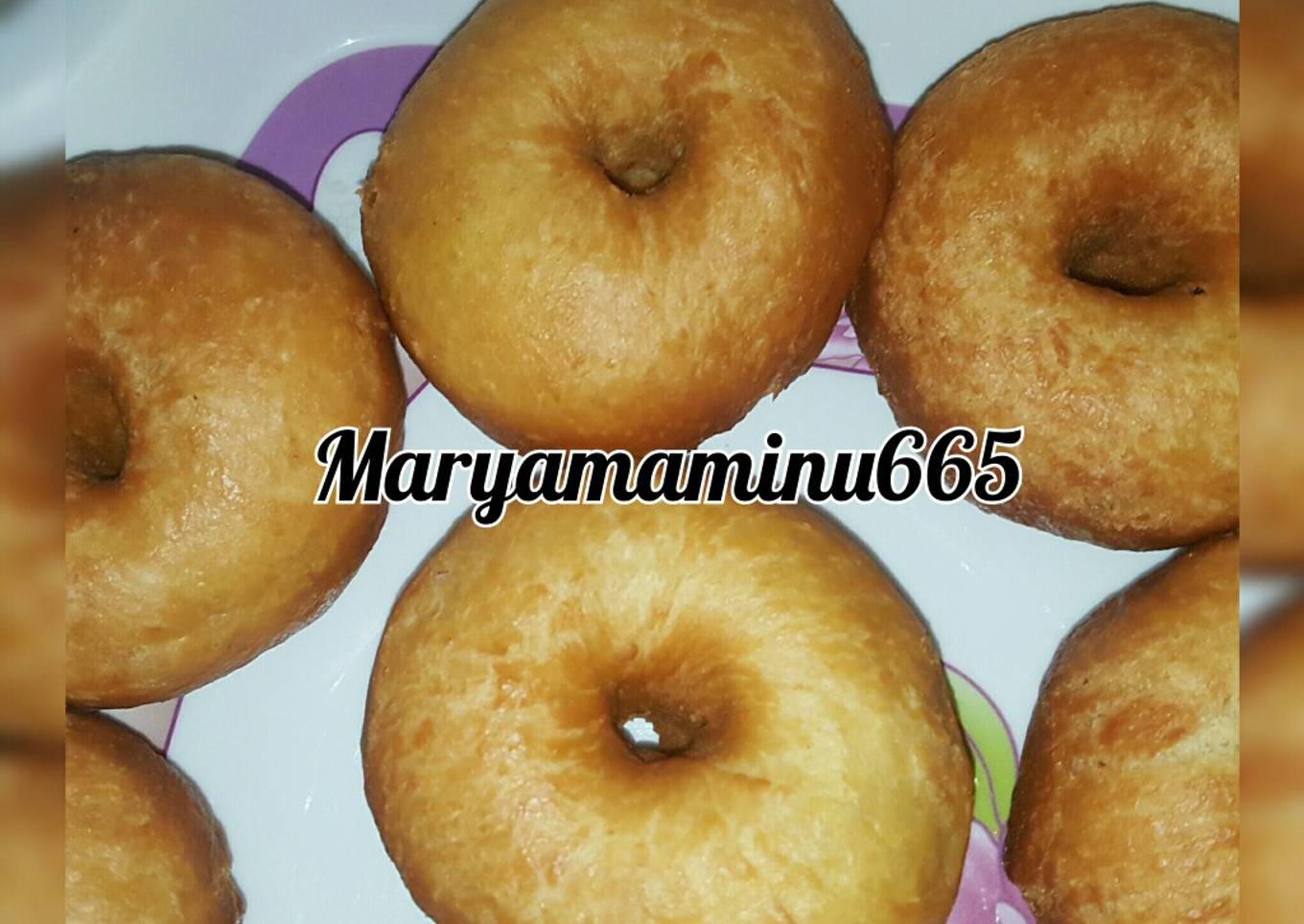 Wheat flour donuts