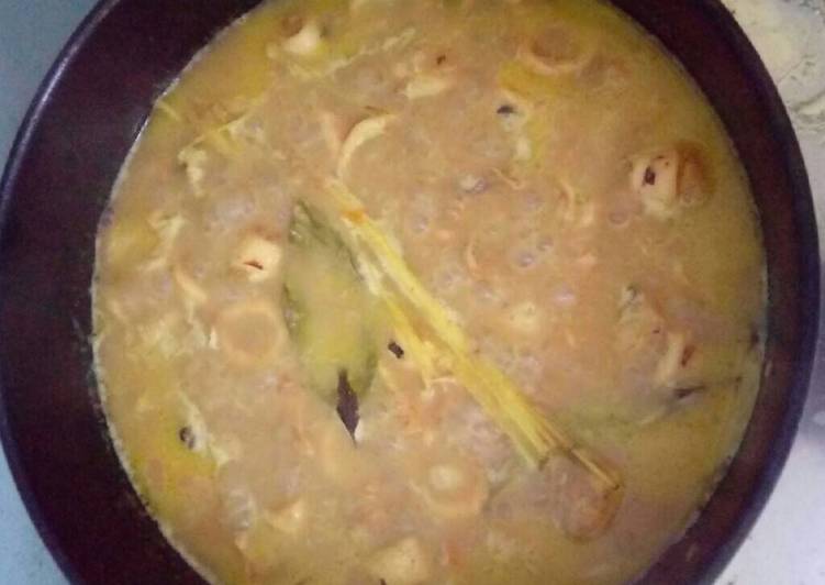 Resep Cumi kuah kuning Anti Gagal