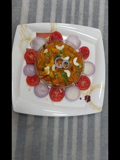 કાજુ ગાંઠિયા નું શાક (Kaju Ganthiya Shak Recipe In Gujarati) રેસીપી મુખ્ય ફોટો
