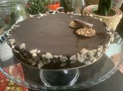 Une photo de fondant chocolat