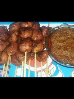Foto resep Pentol Bakar Saos Kacang
