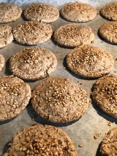Una foto de Galletas de sésamo