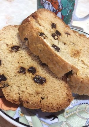 Una foto de Budín de avena y pasas