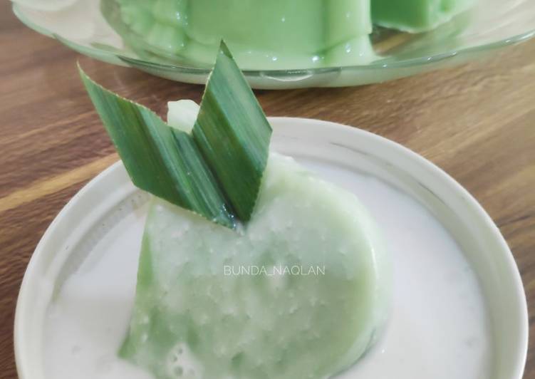 Puding pandan nutrijell