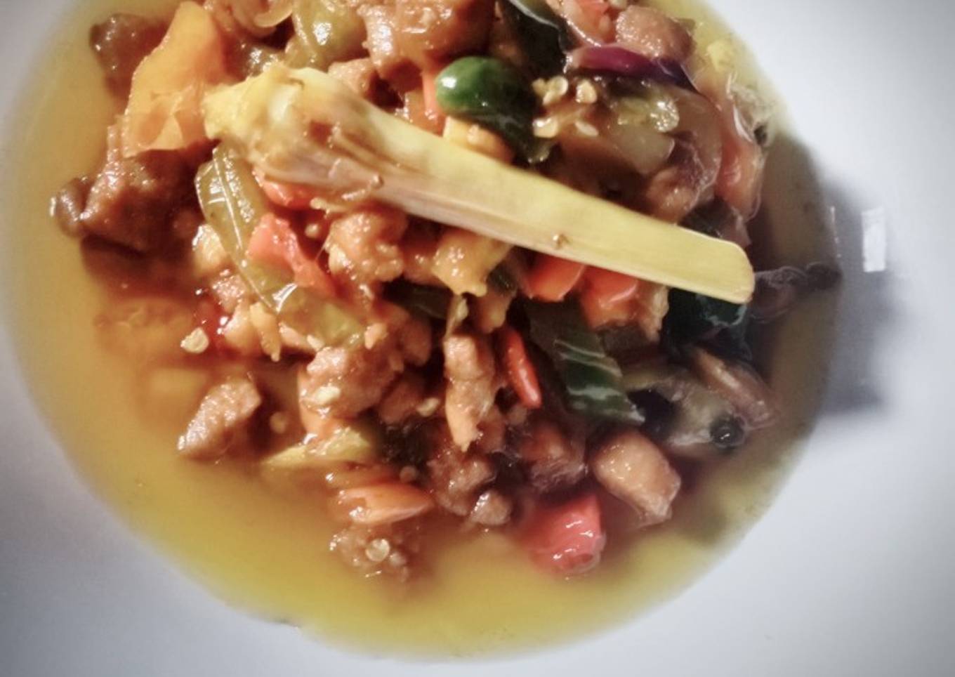 Oseng Asam Asam Bebek Pedas Manis ala MamihDew😍