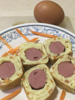 Foto resep Telor dadar gulung sosis