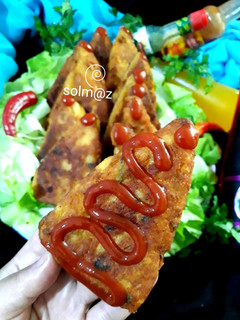 عکسی از دستور پیتزا سیب زمینی solm@z