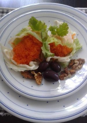 Una foto de Rollitos de zanahoria
