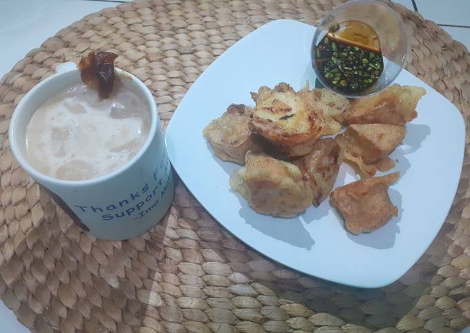 1. Tahu Tepung Isi with Sambel kecap