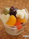Kawaii Shiratama rice dumplings