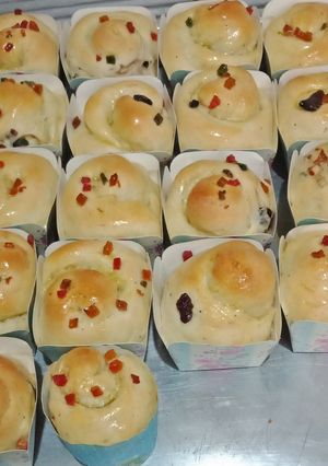 Foto resep Roti Pisang Sukade Kismis Bread Maker