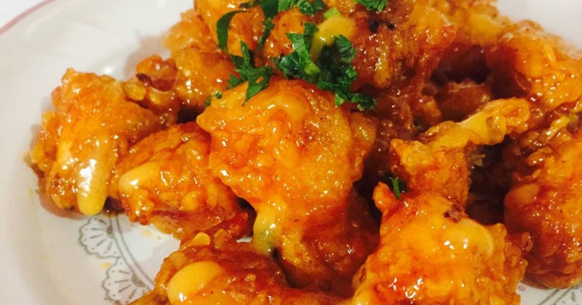 Resep Ayam Crispy Asam Manis Pedas Oleh Ratih Sariningsih Cookpad