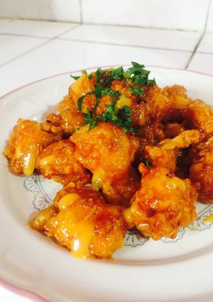 Foto resep Ayam Crispy Asam Manis Pedas