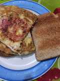 Omellette caprese