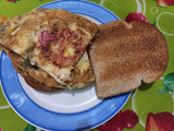 Omellette caprese