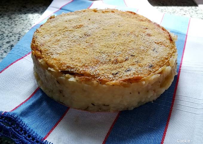 Il modo più semplice a Fai Perfetto Tortino patate e cavolo verza