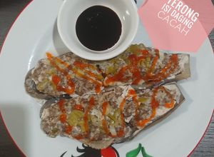 Foto resep Terong Isi Daging Cacah